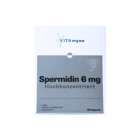 Verpackung von VITAmyne Spermidin 6 mg